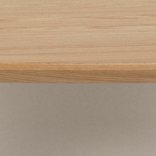 Stół okragły Soli 120cm dąb/kaszmir ( Rozmiar: uniwersalny )