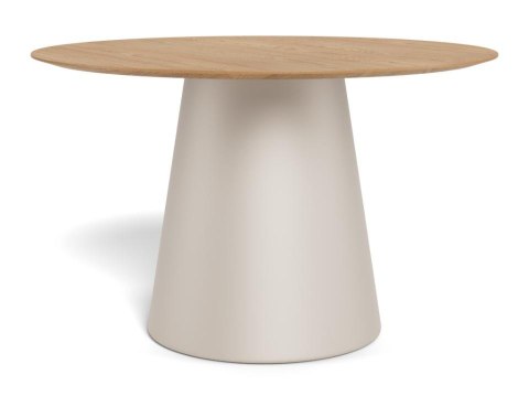 Stół okragły Soli 120cm dąb/kaszmir ( Rozmiar: uniwersalny )