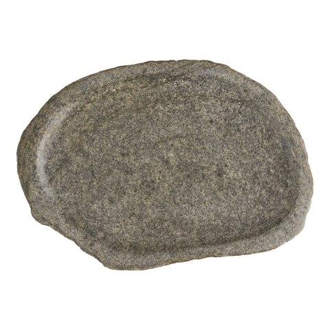 Taca dekoracyjna kamienna Gara owalna naturalna do serwowania 30x25 cm ( Rozmiar: uniwersalny )