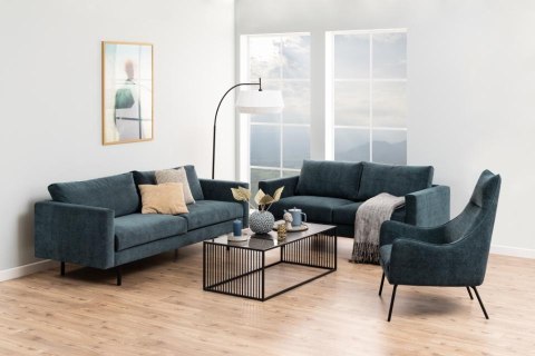 Actona Strington stolik kawowy prostokątny czarny loft do salonu ( Rozmiar: uniwersalny )