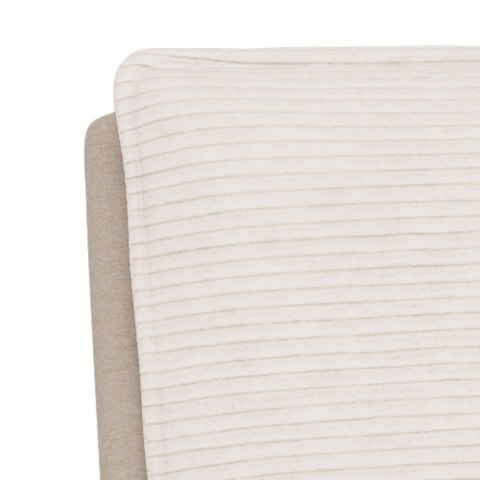 Faith sofa rozkładana 2-osobowa beżowa welurowa do salonu Actona ( Rozmiar: uniwersalny )