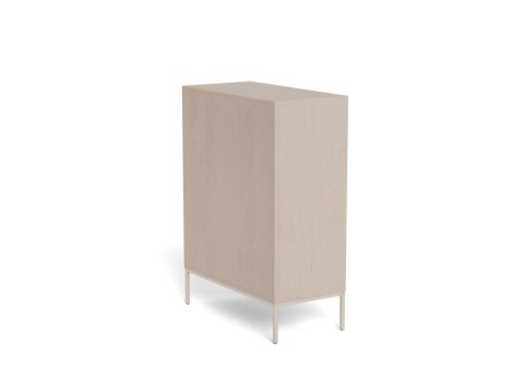 Komoda Palmdale szara nowoczesna z szufladami 80 cm do salonu ( Rozmiar: uniwersalny )