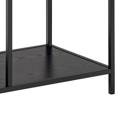 Regał metalowy Seaford II loftowy czarny na książki 77 cm Actona ( Rozmiar: uniwersalny )