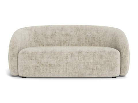 Sofa 2,5-osobowa Lodi beżowa nowoczesna tapicerowana do salonu ( Rozmiar: uniwersalny )