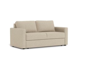 Sofa z funkcją spania Fleury beżowa dwuosobowa do salonu Actona ( Rozmiar: uniwersalny )