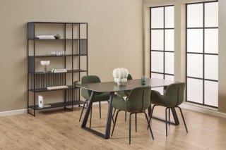 Stół do jadalni Antalya 180x90 nowoczesny czarny ceramiczny blat ( Rozmiar: uniwersalny )
