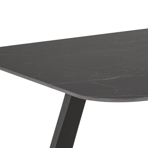 Stół do jadalni Antalya 180x90 nowoczesny czarny ceramiczny blat ( Rozmiar: uniwersalny )