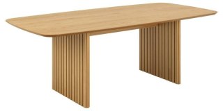 Stół do jadalni Christo 220x105 dąb lakierowany nowoczesny skandynawski ( Rozmiar: uniwersalny )