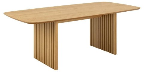 Stół do jadalni Christo 220x105 dąb lakierowany nowoczesny skandynawski ( Rozmiar: uniwersalny )