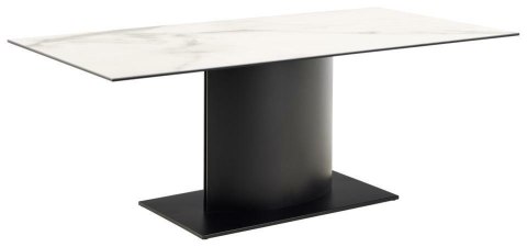 Stół do jadalni Marbella 200x100 biały ceramiczny nowoczesny Actona ( Rozmiar: uniwersalny )