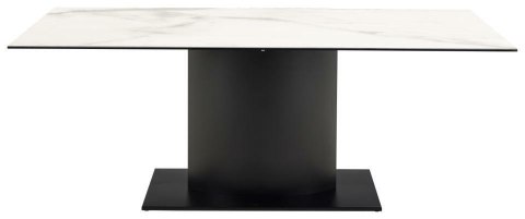 Stół do jadalni Marbella 200x100 biały ceramiczny nowoczesny Actona ( Rozmiar: uniwersalny )
