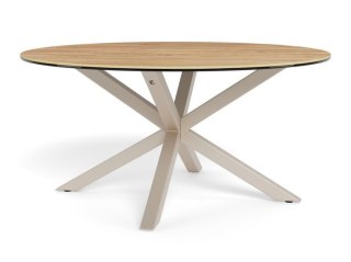Stolik kawowy Heaven okrągły 82 cm do salonu dąb naturalny ( Rozmiar: uniwersalny )