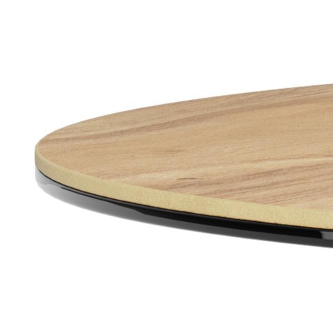 Stolik kawowy Heaven okrągły 82 cm do salonu dąb naturalny ( Rozmiar: uniwersalny )