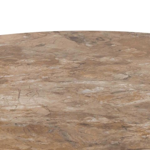 Stolik kawowy Malta okrągły 60 cm beżowy ceramiczny nowoczesny ( Rozmiar: uniwersalny )