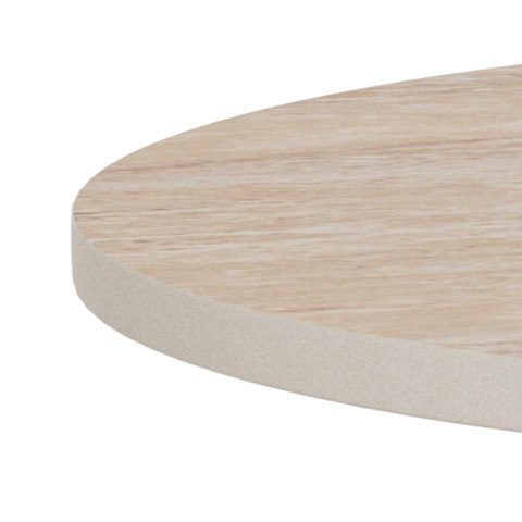 Stolik kawowy Santorini 45cm beżowy ceramiczny ( Rozmiar: uniwersalny )