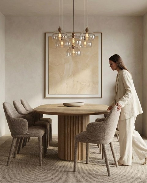 Krzesło AKIRA brązowe