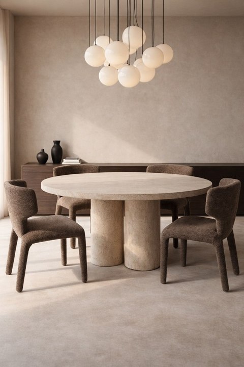 Krzesło APULIA brązowe