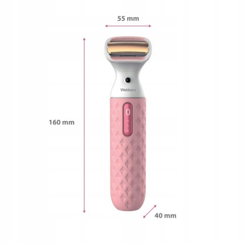Golarka damska trymer 4w1 maszynka do golenia depilator ciała Webber LG400