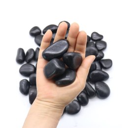 Kamień OTOCZAK 2-3 cm 100 kg polerowany czarny