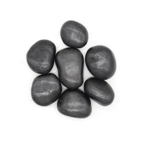 Kamień OTOCZAK 2-3 cm 200 kg polerowany czarny
