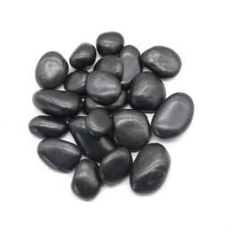Kamień OTOCZAK 3-5 cm 100 kg polerowany czarny