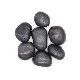 Kamień OTOCZAK 3-5 cm 100 kg polerowany czarny