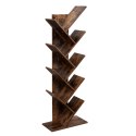 REGAŁ NA KSIĄŻKI ARBORES, PÓŁKA, SZAFKA, DO SALONU, BIUROWY, LOFT, 50 CM
