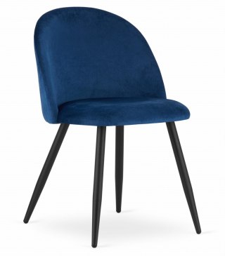 KRZESŁO TAPICEROWANE VELOX, DO SALONU, JADALNI, KUCHNI, WELUROWE, VELVET