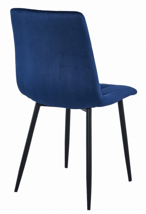 KRZESŁO AURA, TAPICEROWANE, WELUROWE, VELVET, DO SALONU, JADALNI, GLAMOUR