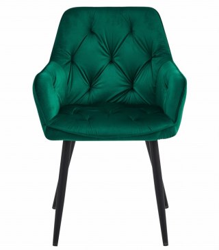 KRZESŁO VELURA, TAPICEROWANE, WELUROWE, ZIELONE, DO SALONU, JADALNI, VELVET