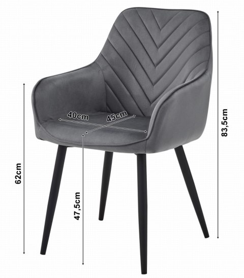 KRZESŁO VELURA TAPICEROWANE, WELUROWE, DO SALONU, JADALNI, KUCHNI, VELVET