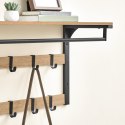PÓŁKA WISZĄCA ŚCIENNA VERCENE, DĄB SONOMA, LOFT, DO SALONU, 65 CM