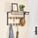 PÓŁKA WISZĄCA ŚCIENNA VERCENE, DĄB SONOMA, LOFT, DO SALONU, 65 CM