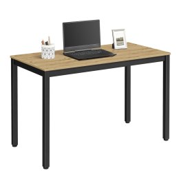 STÓŁ SOLARA 120X60, ARTISAN, CZARNE NOGI, LOFT, DO JADALNI, KUCHNI, SALONU