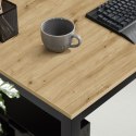 STÓŁ SOLARA 120X60, ARTISAN, CZARNE NOGI, LOFT, DO JADALNI, KUCHNI, SALONU