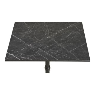 House Nordic Stół bistro szary marmur 60x60 do jadalni na jednej nodze ( Rozmiar: uniwersalny )