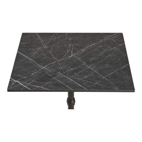 House Nordic Stół bistro szary marmur 60x60 do jadalni na jednej nodze ( Rozmiar: uniwersalny )