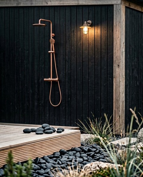 Kamień OTOCZAK 2-3 cm 200 kg polerowany czarny