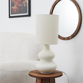 Lampa stołowa Lamil ceramiczna kremowa ( Rozmiar: uniwersalny )