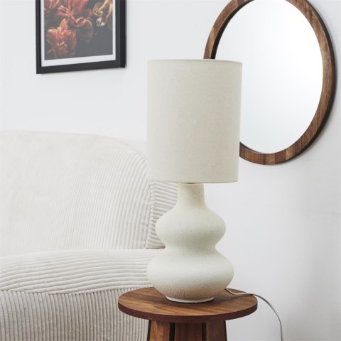 Lampa stołowa Lamil ceramiczna kremowa ( Rozmiar: uniwersalny )