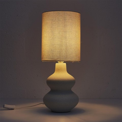 Lampa stołowa Lamil ceramiczna kremowa ( Rozmiar: uniwersalny )