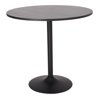 Stół Hvar 80cm czarny ( Rozmiar: uniwersalny )