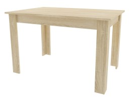 STÓŁ 120X80 FUTURA, DĄB SONOMA, NOWOCZESNY, DO KUCHNI, JADALNI, SALONU