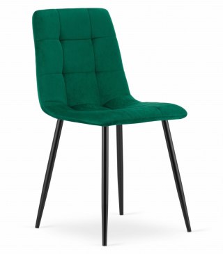 KRZESŁO TAPICEROWANE ASTRAEA, WELUROWE, DO SALONU, JADALNI, VELVET, GLAMOUR