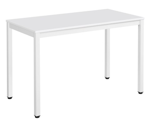STÓŁ PROSTOKĄTNY PURE, 120X60, BIAŁY, NOWOCZESNY, KUCHNI, JADALNI, BIURKO