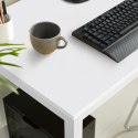 STÓŁ PROSTOKĄTNY PURE, 120X60, BIAŁY, NOWOCZESNY, KUCHNI, JADALNI, BIURKO