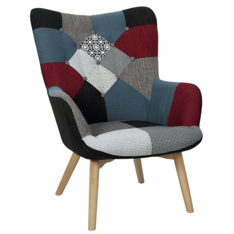 Fotel Uszak szeroki patchwork ( Rozmiar: uniwersalny )