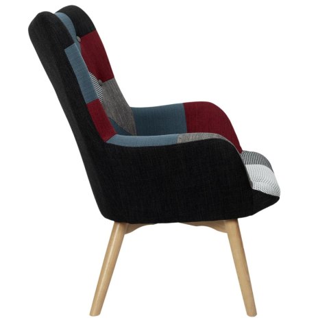 Fotel Uszak szeroki patchwork ( Rozmiar: uniwersalny )