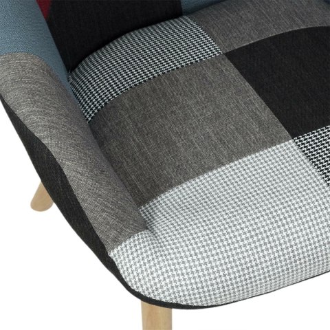 Fotel Uszak szeroki patchwork ( Rozmiar: uniwersalny )