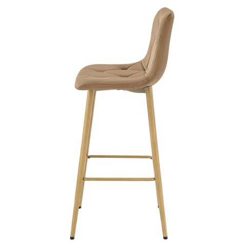 HOKER BAROWY AURA, KRZESŁO DO KUCHNI, WYSPA, NOWOCZESNY, ERGONOMICZNY
